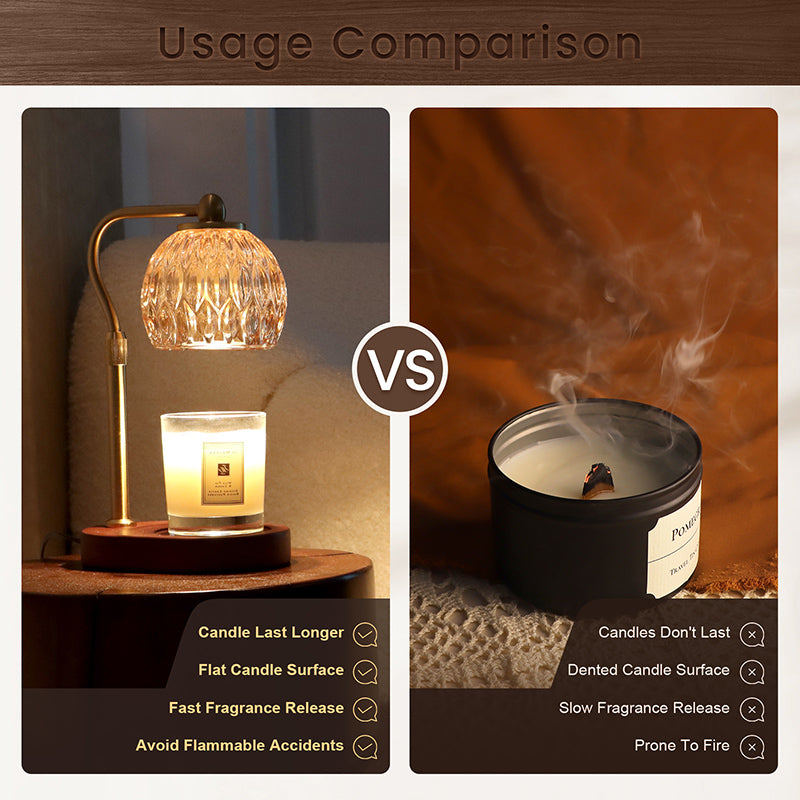 candle melt lamps
